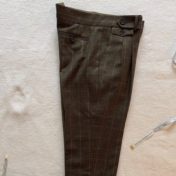 Tevrow + Chase Cropped Wool Pant - Picture 4 of 8